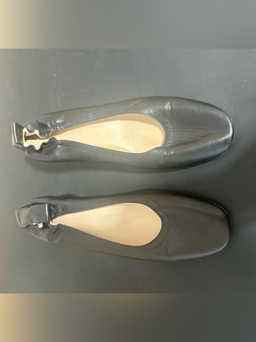 Everlane Black Italian Leather “The Day Heel”